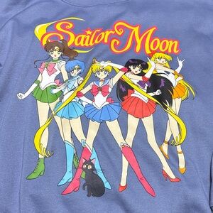 Sailor Moon Character Sweatshirt